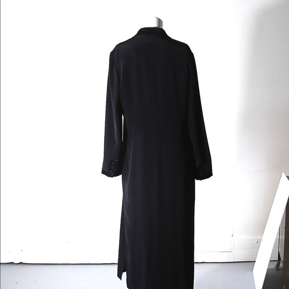 Vintage black gown with jacket-size 12 vintage - Picture 7 of 11